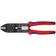 9721215 KNIPEX CRIMPZANGE F.ISOL. KABELSCHUHE 0,75-6MM Produktbild