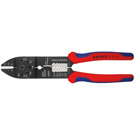 9721215 KNIPEX CRIMPZANGE F.ISOL. KABELSCHUHE 0,75-6MM Produktbild