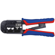 975110SB KNIPEX CRIMPZANGE F.WESTERN- STECKER RJ11/12, RJ45 Produktbild