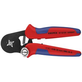 975304 KNIPEX ADERENDHÜLSENZANGE 0,08-10mm + 16mm Vierkantcrimp Produktbild