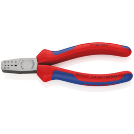 9762145A KNIPEX ADERENDHÜLSENZANGE 0,25-2,5MM DIN 46228 Produktbild