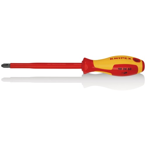 982403 KNIPEX SCHRAUBENDREHER-KREUZ PHILLIPS GR.03 VDE 1000V Produktbild