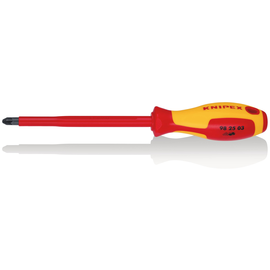 982503 KNIPEX SCHRAUBENDREHER-POZIDRIV GR.03 VDE 1000V Produktbild