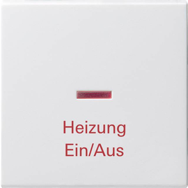 67803 GIRA WIPPE F. HEIZUNGS-NOTSCH SYSTEM 55 REINWEISS GLÄNZEND Produktbild