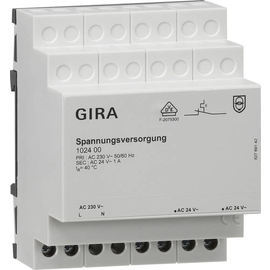 102400 GIRA SPANNUNGSVERSORGUNG REG 4TE 24V 1A Produktbild