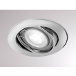 8-684HV MOLTO LUCE EINBAUSTRAHLER HV CHROM SCHWENKB.GU10/230V/50W(DA68,AD80) Produktbild