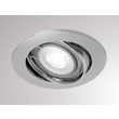 8-6846HV MOLTO LUCE EINBAUSTR.HV NICKEL MATT SCHWENKB.GU10/230V/50W(DA68,AD80) Produktbild front S