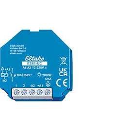 6110 0501 ELTAKO ES61-UC..230V FERN- SCHAL. ELEKT. 8-230VUC 1S 10A DOSENEINB. Produktbild