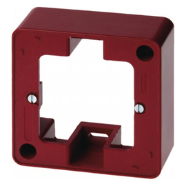 10290062 BERKER AP-GEHÄUSE,1FACH,O. BODENPLATTE, ROT MODUL2,ARSYS,TWINPOINT Produktbild front M