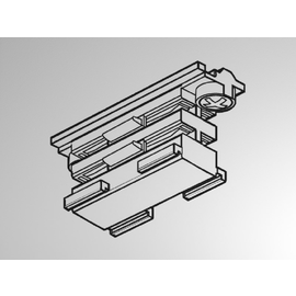 208-19170211 MOLTO LUCE NOA VERBINDER XTS 21-1 3-PHASEN, LEITEND GRAU Produktbild