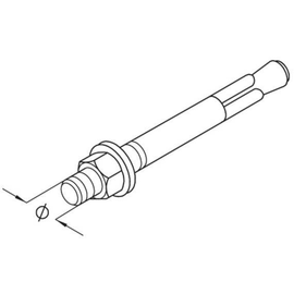 SD 10/10 PUK SPREIZDÜBEL M10 SPANNBER. 10MM VER Z. Produktbild front M