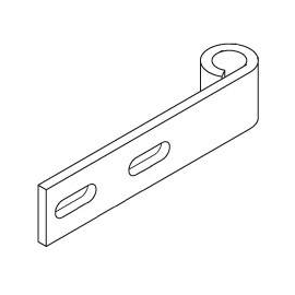KAD-BS S PUK KONSOLENADAPTER F.GEWINDE- STANGE S VERZ. F.KABELTRAGSYSTEM M.FUNK. Produktbild front M