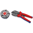 973301 KNIPEX CRIMP-HEBELZANGE MIT WECHS.-MAGAZIN F.ISOLIERTE/BLANKE HÜLSEN Produktbild