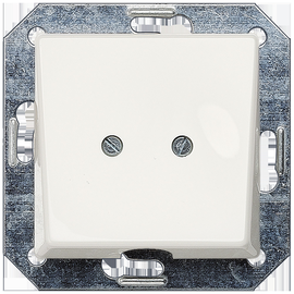 5TG2566 SIEMENS UP-AUSLASS-ABDECKPLATTE TITANWEISS,DELTAI-SYSTEM Produktbild front M