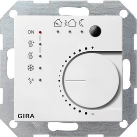 210003 GIRA KNX STETIGREGLER SYSTEM 55 REINWEISS Produktbild