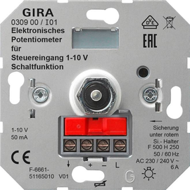 30900 GIRA POTENTIOMETER 1-10V SCHALTFUNKTION EINSATZ Produktbild