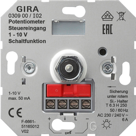 30900 GIRA POTENTIOMETER 1-10V SCHALTFUNKTION EINSATZ Produktbild