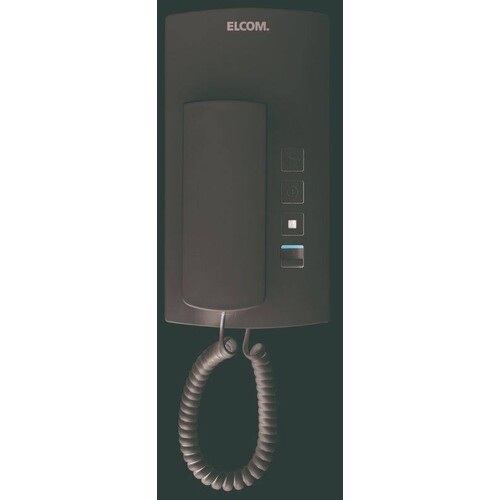 130.810.0 ELCOM HAT-402  WEISS HAUSTELE. FÜR 1+N ANL. Produktbild Front View L