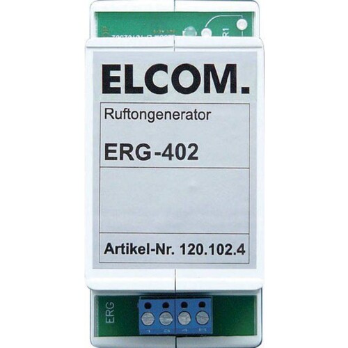 120.102.4 ELCOM ERG-402 ETAGENRUFGENERA. Produktbild Front View L