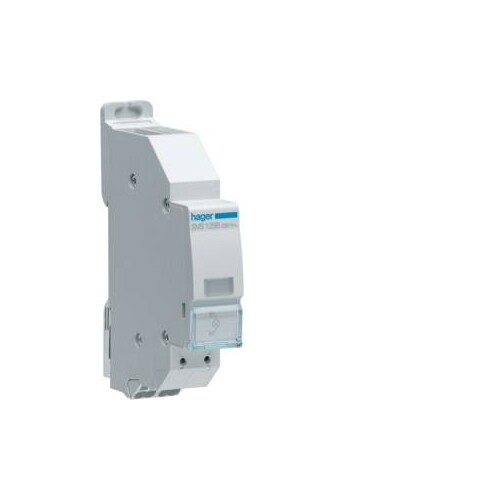 SVS125B HAGER LED LEUCHTMELDER, KLAR, 230VAC, QUICKCONNECT Produktbild Front View L