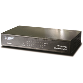 FSD-803 PLANET FAST ETHERNET SWITCH 8 PORT 10/100MBPS METALL Produktbild