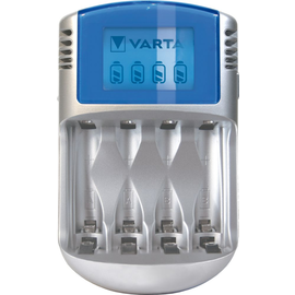 57070201451 Varta LCD Charger inkl. 4xAA 2600mAh + 12V & USB Akku-Ladegerät Produktbild