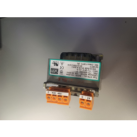 152-0 SBA-TRAFOTECH ETK Sicherheits Transformator 400>24V 60/140VA Produktbild