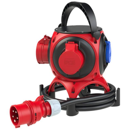 9034003 PCE MOBIL-VERTEILER PEGASUS 2X16/5 2XSSD 2M KAB.5G2,5+CEE-ST 16/5 Produktbild front M