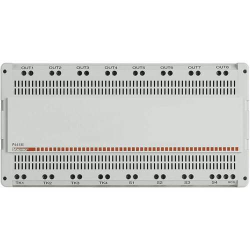 F441M BTICINO MULTIKANAL AUDIO-VIDEO MIXER 2-DRAHT 8 EIN-/AUSGÄNGE Produktbild