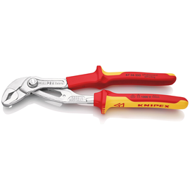 8726250 KNIPEX HIGHTECH WASSERPUMPEN- ZANGE COBRA 250MM VDE 1000V Produktbild