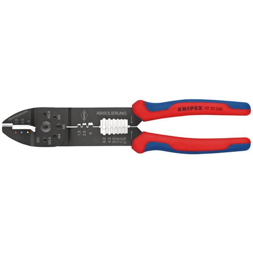 9722240 KNIPEX CRIMPZANGE 240MM 0,5-6MM2 Produktbild