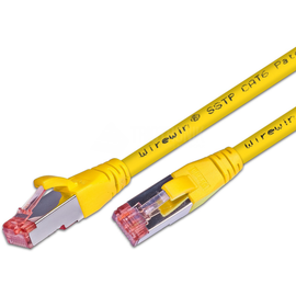 PKW-PIMF-KAT6 0.5GE WIREWIN PATCHKABEL 0,5M CAT6 RJ45 GELB Produktbild