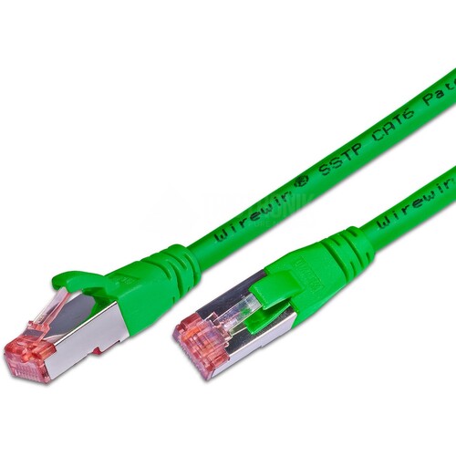 PKW-PIMF-KAT6 0.5 GN WIREWIN PATCHKABEL 0,5M CAT6 RJ45 GRÜN Produktbild