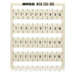 209-502 WAGO WSB SCHNELLBEZ.SYSTEM AUFDRUCK 1-10 (10X)WEISS Produktbild