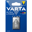06122301401 VARTA ULTRA LITHIUM 9V (1STK.-BL.)Batterie für Rauchmelder Produktbild