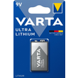 06122301401 Varta ULTRA LITHIUM 9V (1Stk.-Bli.) Batterie f.Rauchmelder Produktbild
