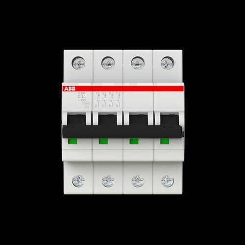 GHS2040001R0104 STOTZ S204-C10 LEITUNGS- SCHUTZSCHALTER 4 POL. Produktbild