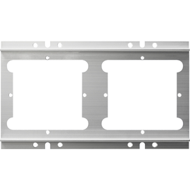 127500 GIRA TÜRKOMMUNIKATIONS-SYSTEM INSTALLATIONSPROFIL 2-FACH Produktbild front M