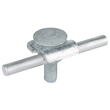 390150 DEHN KLEMMBLOCK RD 6-10MM ST/TZN M. SCHRAUBE U. MUTTER M10 Produktbild
