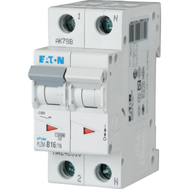 242336 EATON PLZM-C16/1N-MW LEITUNGSSCH. SCHALTER 16A 1+N-POLIG 2TE 10KA Produktbild