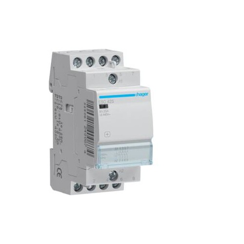 ESC425 HAGER SPEICHERSCHÜTZ 20A 4S Produktbild Front View L