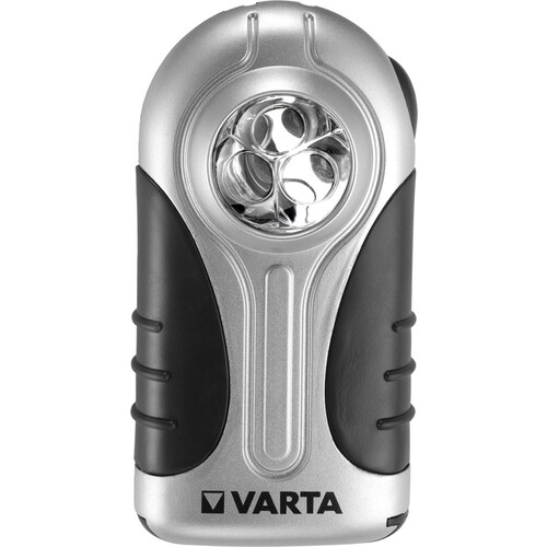 Taschenleuchte VARTA Taschenlampe 3AAA mit 16647101421 Batt. - Light Silver