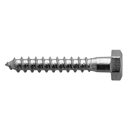 790223 HAUPA SECHSKANT-HOLZSCHRAUBEN 8X60MM VERZINKT Produktbild Front View L