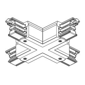 MOLTO NOA X-VERBINDER XTS-38-1 3-PHASEN GRAU 208-19170381 Produktbild front M