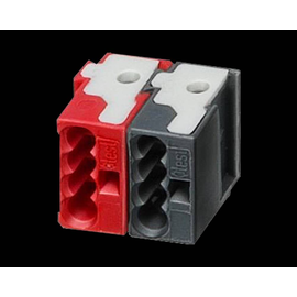 ZBUSKL MDT Busanschlussklemme schwarz/rot für 0,6-0,8mm2 (50 Stk.-Pkg) Produktbild
