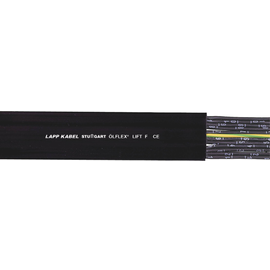0042003 ÖLFLEX LIFT F 7G1,5 450/750V Kälteflexible PVC-Flachleitung schwarz Produktbild