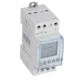 412656 Legrand AlphaRex D21 Astroschalt- Uhr 24V AC 1K Produktbild front M