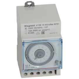 412813 Legrand MicroRex QT31 Tages- Schaltuhr 230V50-60Hz quarz +Gangreserve Produktbild