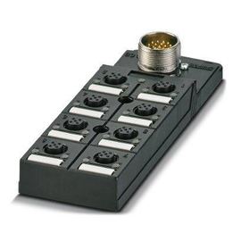 1692459 Phönix SACB-8/16-L-M23 Sensor-/Aktorbox M12-Buchse 5P 8-Steckpl Produktbild front M