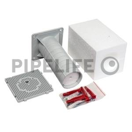 MPIPlus Pipelife Montageplattenträger m. Styropor-M. für gedämmte Fassaden Produktbild front M